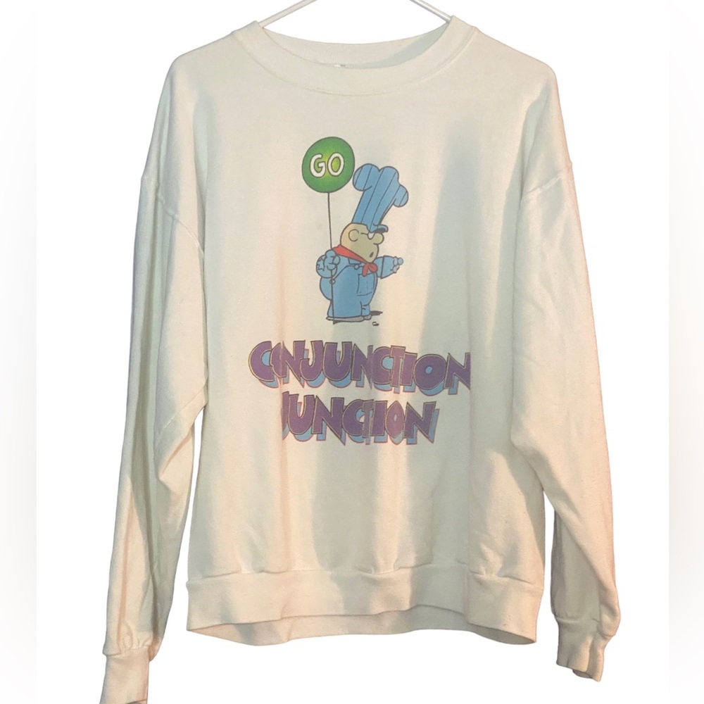Vintage 1995 Conjunction Junction Crewneck